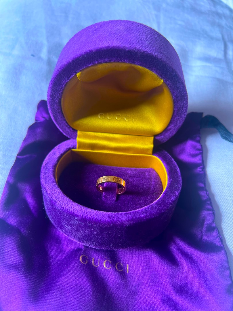 Purple gucci ring clearance