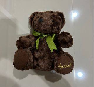 Harrods small bear soft toy