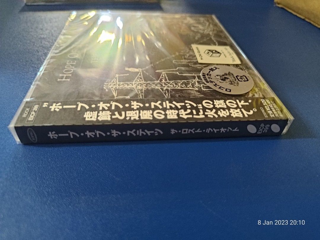 Hope Of The States – The Lost Riots 日本初版非賣品Japan first