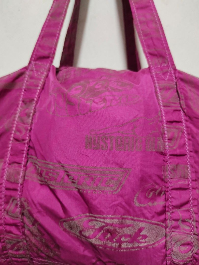 Hysteric glamour nylon duffel bag, Men's Fashion, Bags, Backpacks on