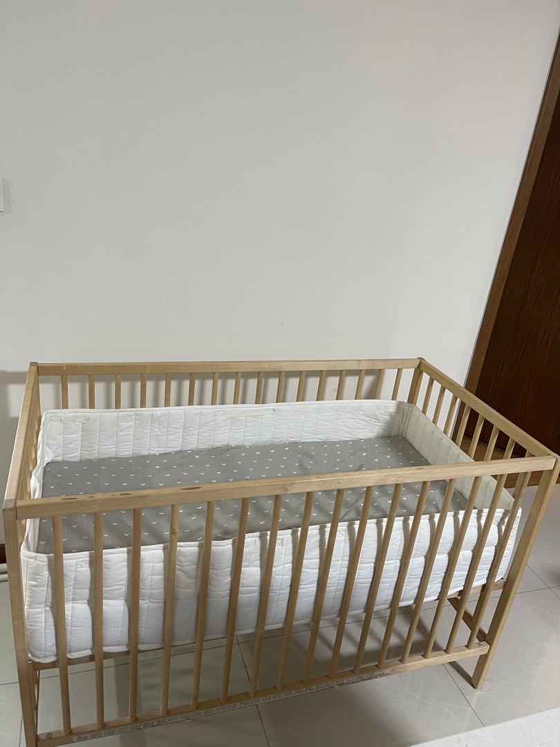 Ikea Baby Cot SNIGLAR, Babies & Kids, Baby Nursery & Kids Furniture