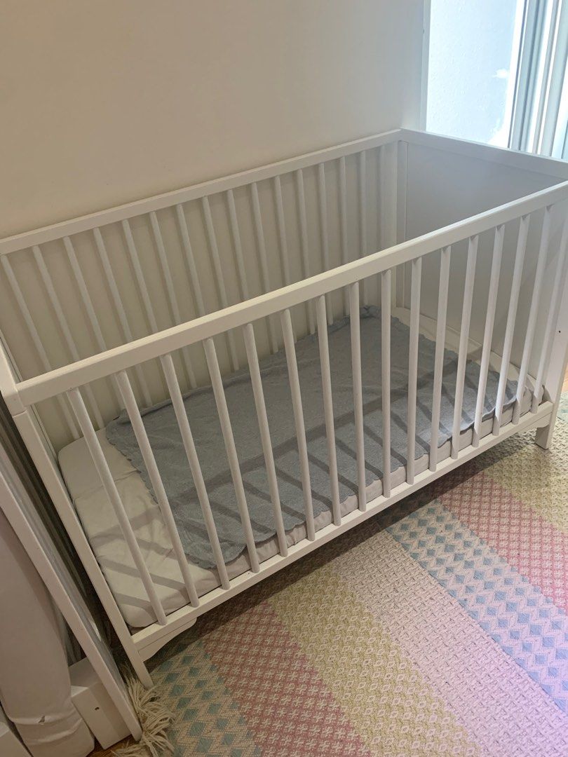IKEA Cot, Babies & Kids, Baby Nursery & Kids Furniture, Cots & Cribs on