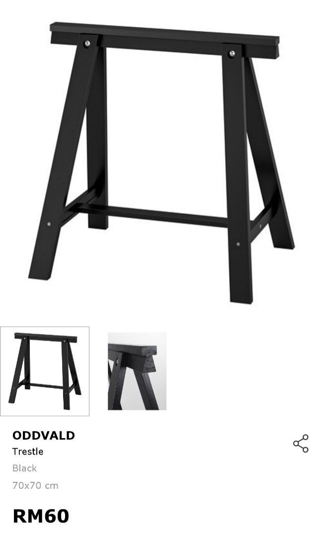 IKEA Study Desk, Furniture & Home Living, Furniture, Tables & Sets on