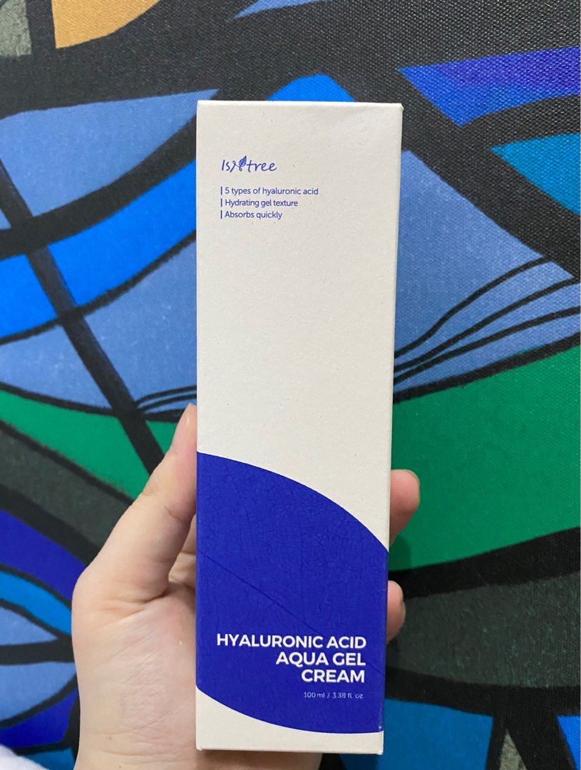 Isntree hyaluronic acid aqua gel cream, Beauty & Personal Care, Face