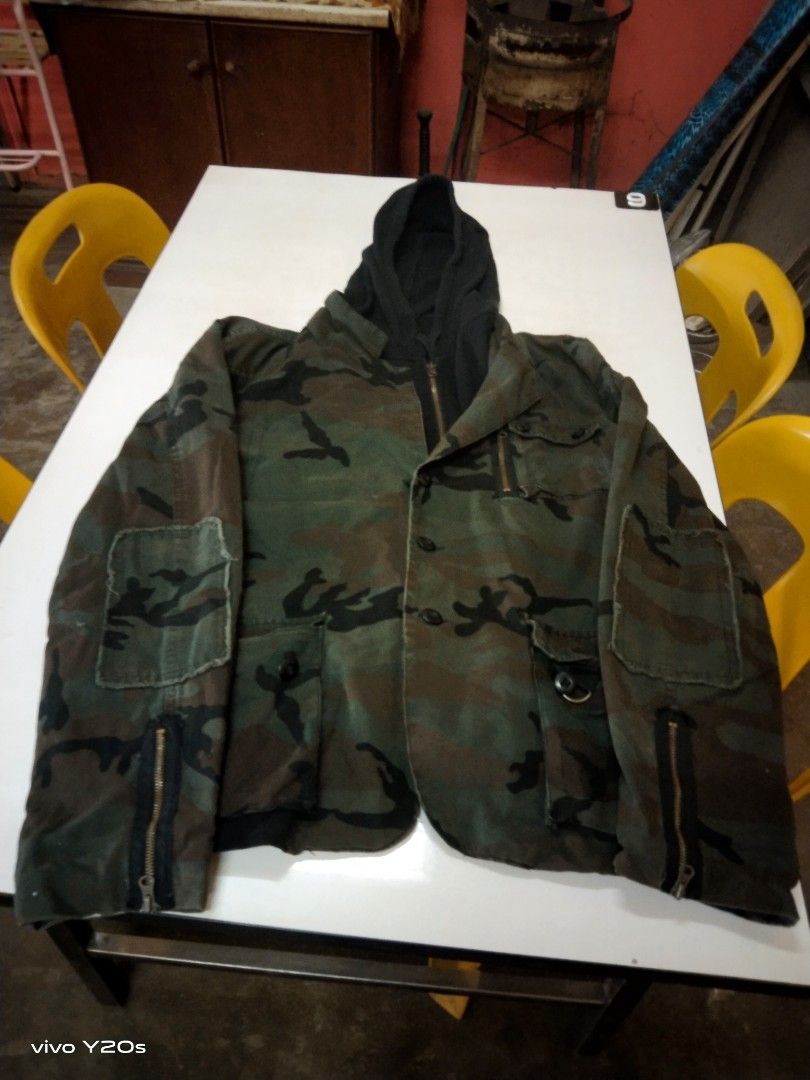 Jaket 2025 hoodie army