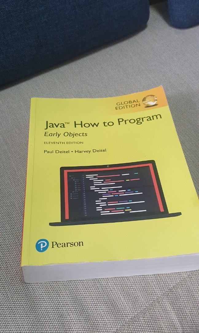 Java How to Program Early Objects 11 Edition - Paul Deitel, Harvey ...