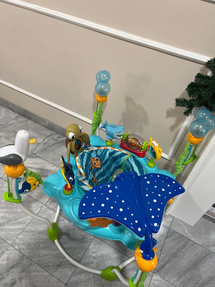 Jumperoo bright starts disney nemo, Babies & Kids, Toys & Walkers on