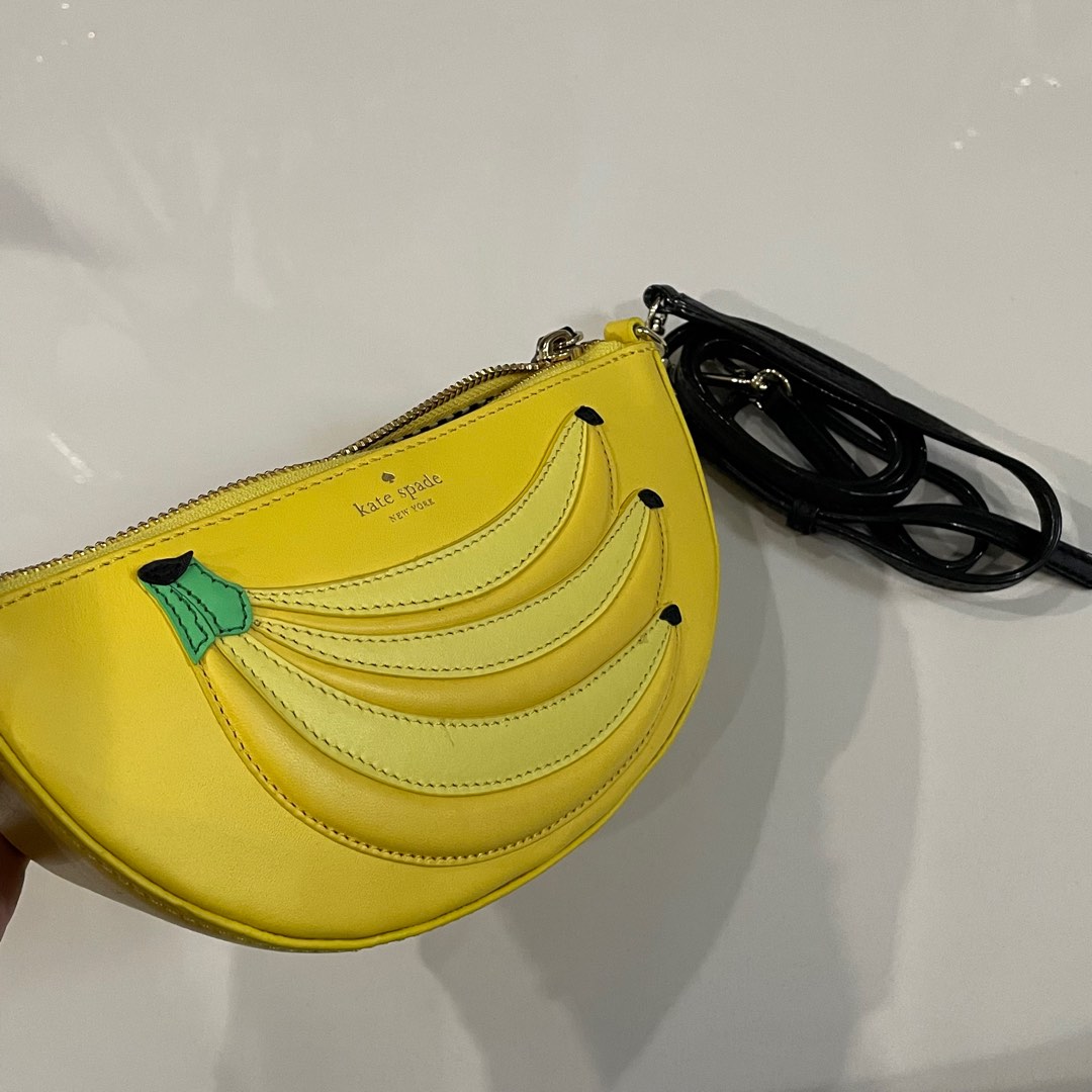 Kate Spade Banana Sling bag, Luxury, Bags & Wallets on Carousell