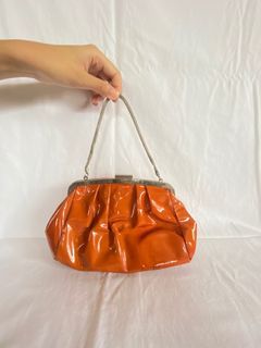 Kenneth Cole Orange Clutch Bag