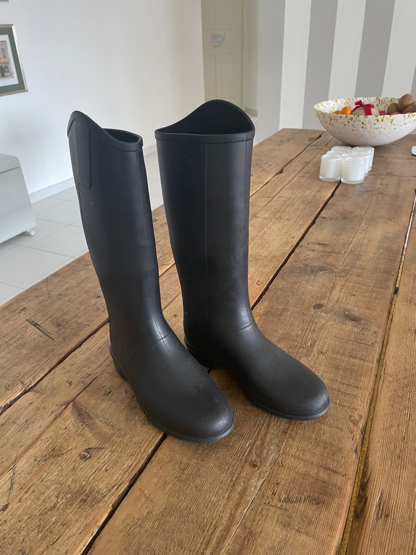 Girls rubber riding clearance boots