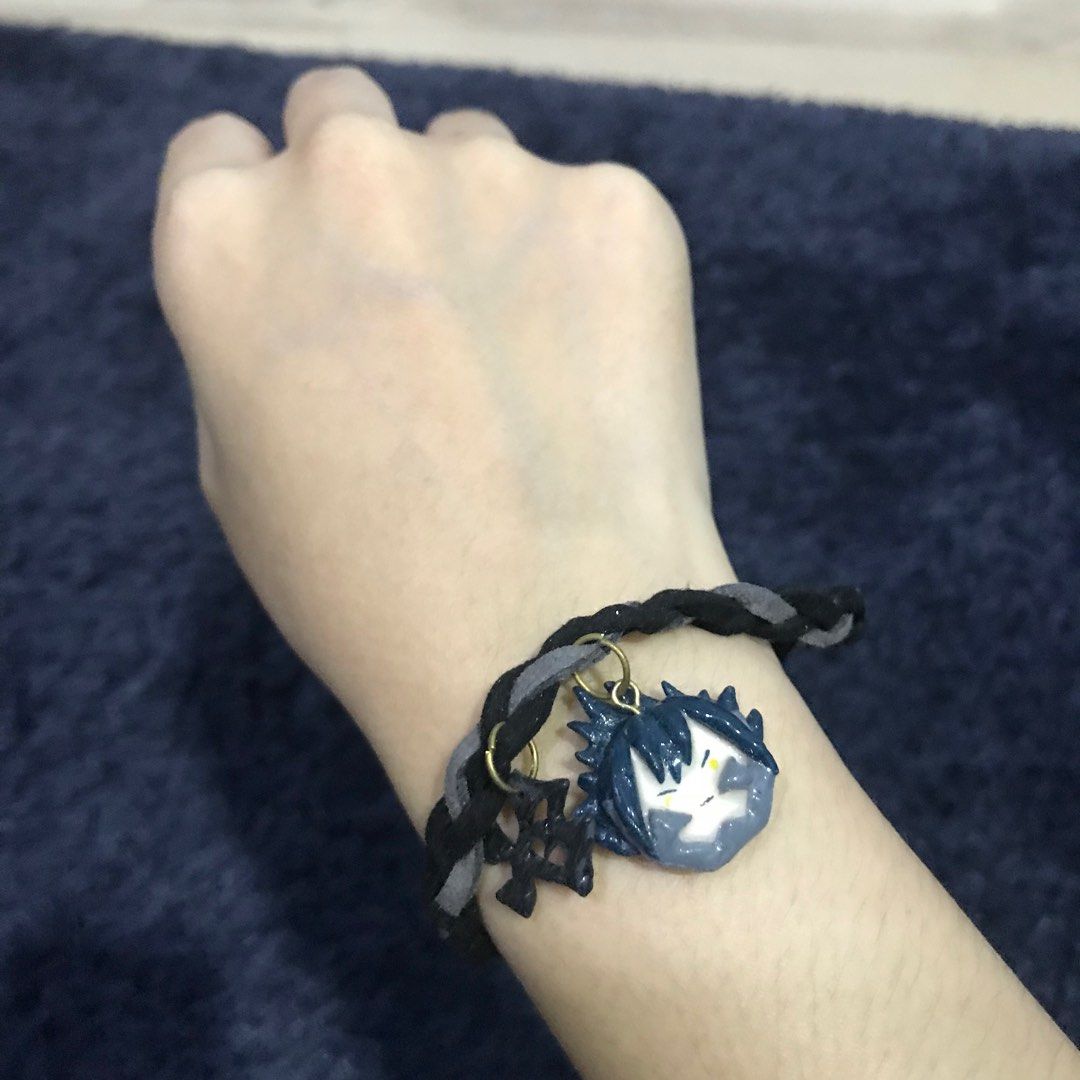 Kingdom Hearts Fanart Bracelet Ventus + Vanitas set *can split, Women's Fashion, Watches