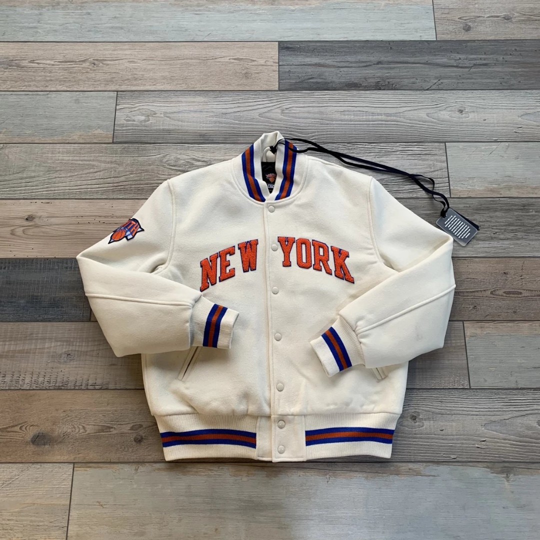 Kith New York Knicks Varisty Jacket - スタジャン