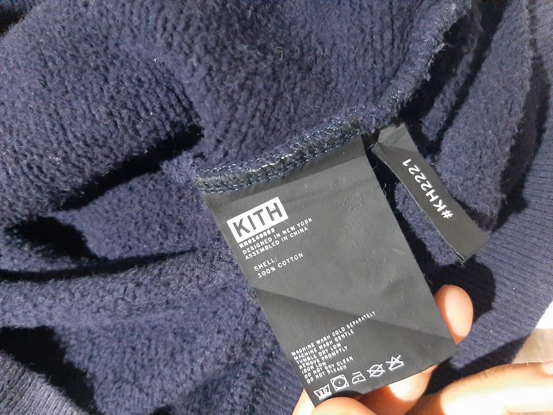 Kith williams discount ii hoodie navy
