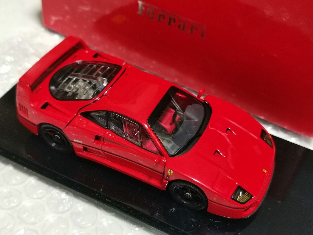 京商Kyosho 1/43 Ferrari F40 light weight ver. Red, 興趣及遊戲 