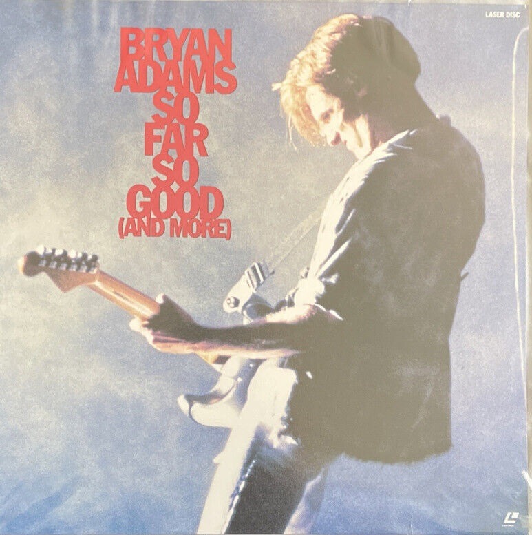 LASER DISC: BRYAN ADAMS So Far So Good (and More) 1993, Hobbies & Toys ...