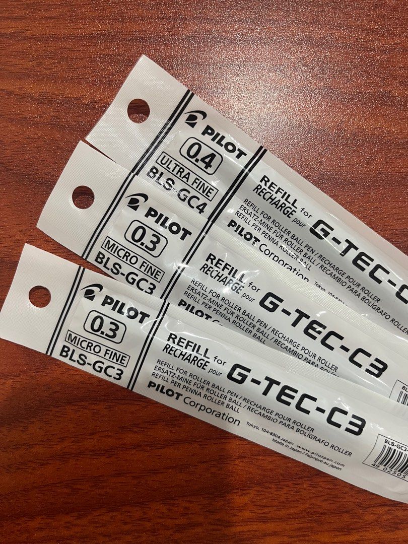 [LEGIT] Pilot Gtec Refill C3 and C4, Hobbies & Toys, Stationary