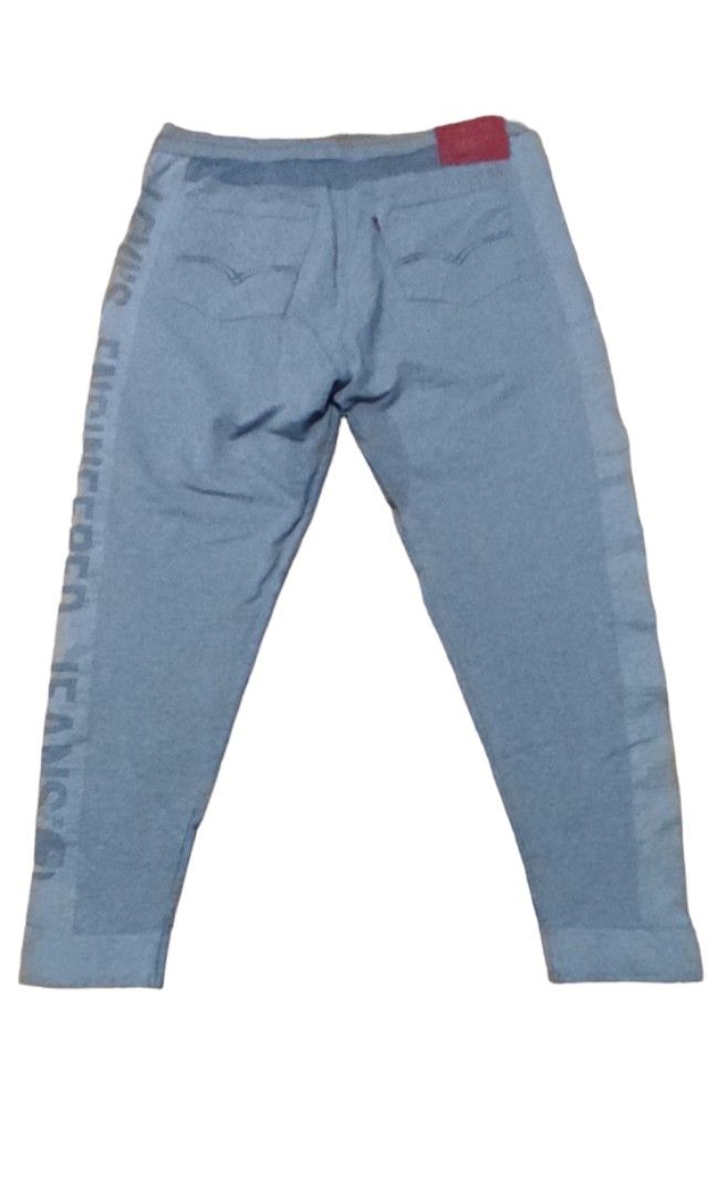 Levi's Engineered jogger (Category: Joggers) located in Las Pinas. Submitted by 05.11minimalist (Listing ID 1211019406, Image 2). Description: Levi's Engineered Jeans jogger. Gray. Size XL on tag. Made in Portugal. 2 side zip front pockets. 2 open back pockets. No runs or holes. In very good condition. As long as it is posted, the item is available..