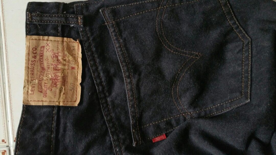 Levis Strauss jeans 507 black