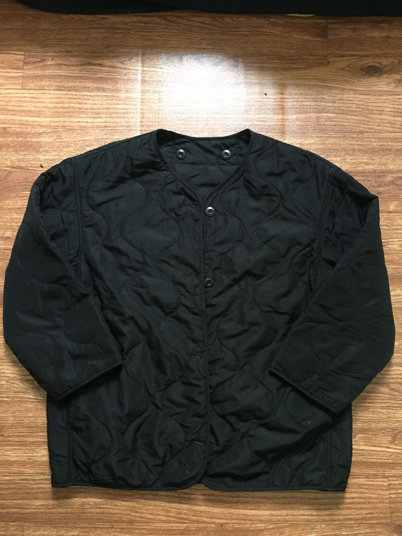 Liner jacket uniqlo, Men's Fashion, Men's Clothes, Outerwear on Carousell