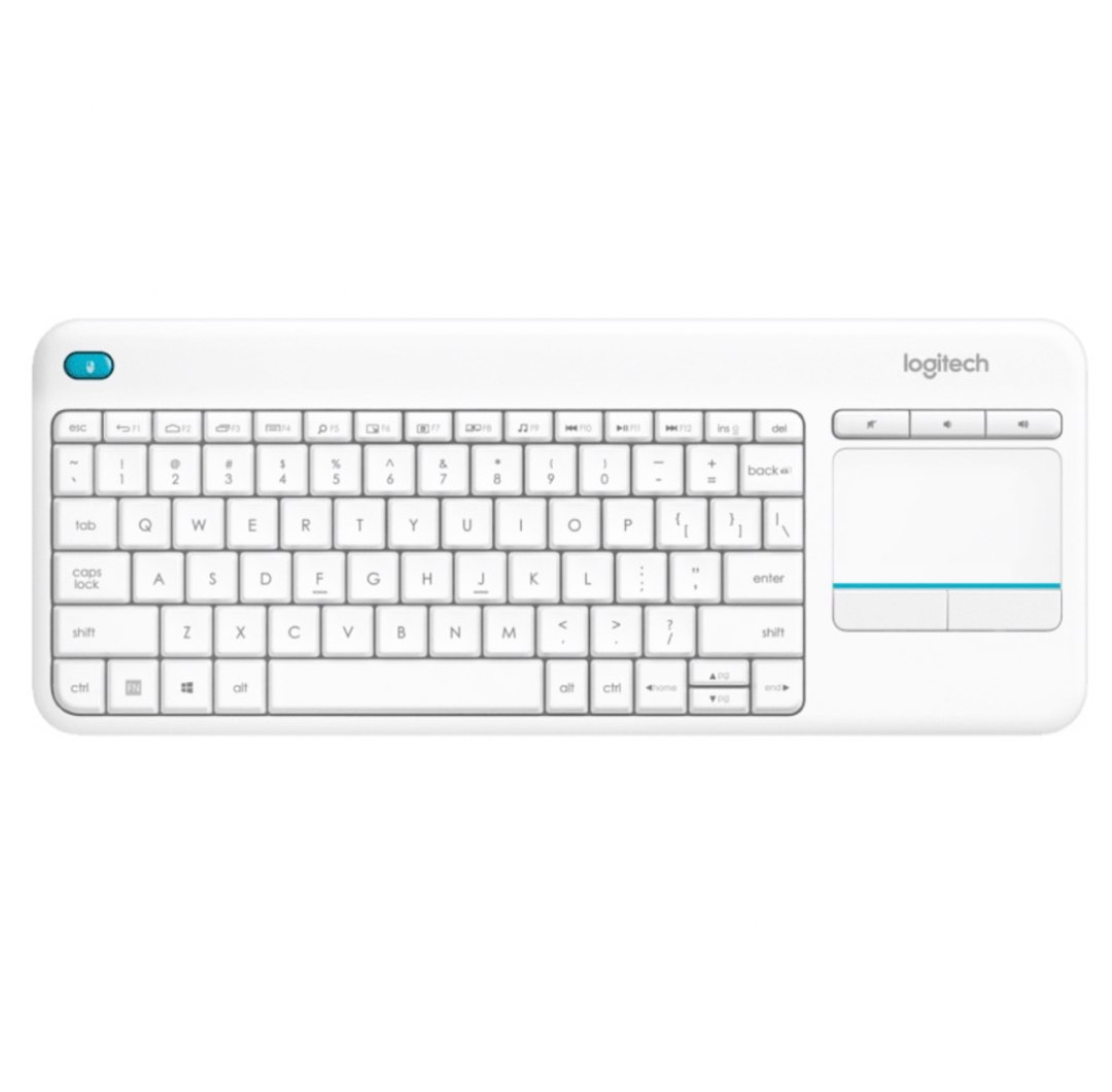 Logitech K400 Plus Bluetooth Keyboard White, Computers & Tech, Parts