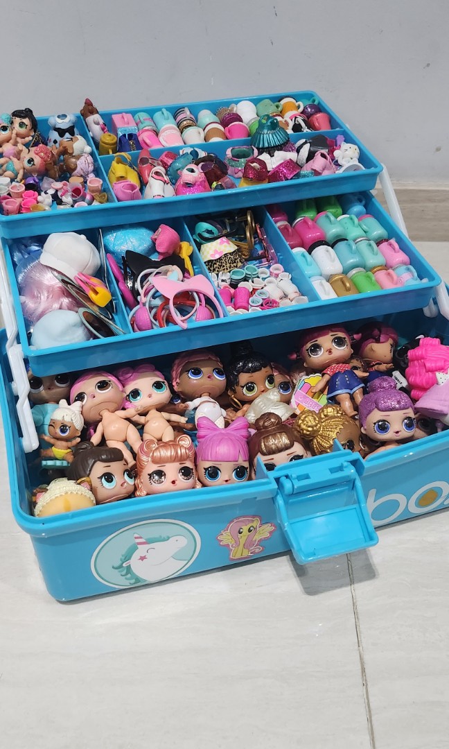 lol doll storage case