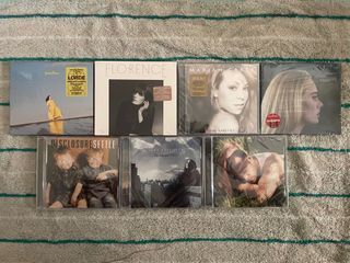 Lorde, Florence and the Machine, Mariah Carey, Adele, Dusclosure, Sara Bareilles, & Sam Smith SEALED CDs