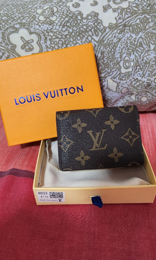 LV Card Holder/Mini Wallet, Luxury, Bags & Wallets on Carousell