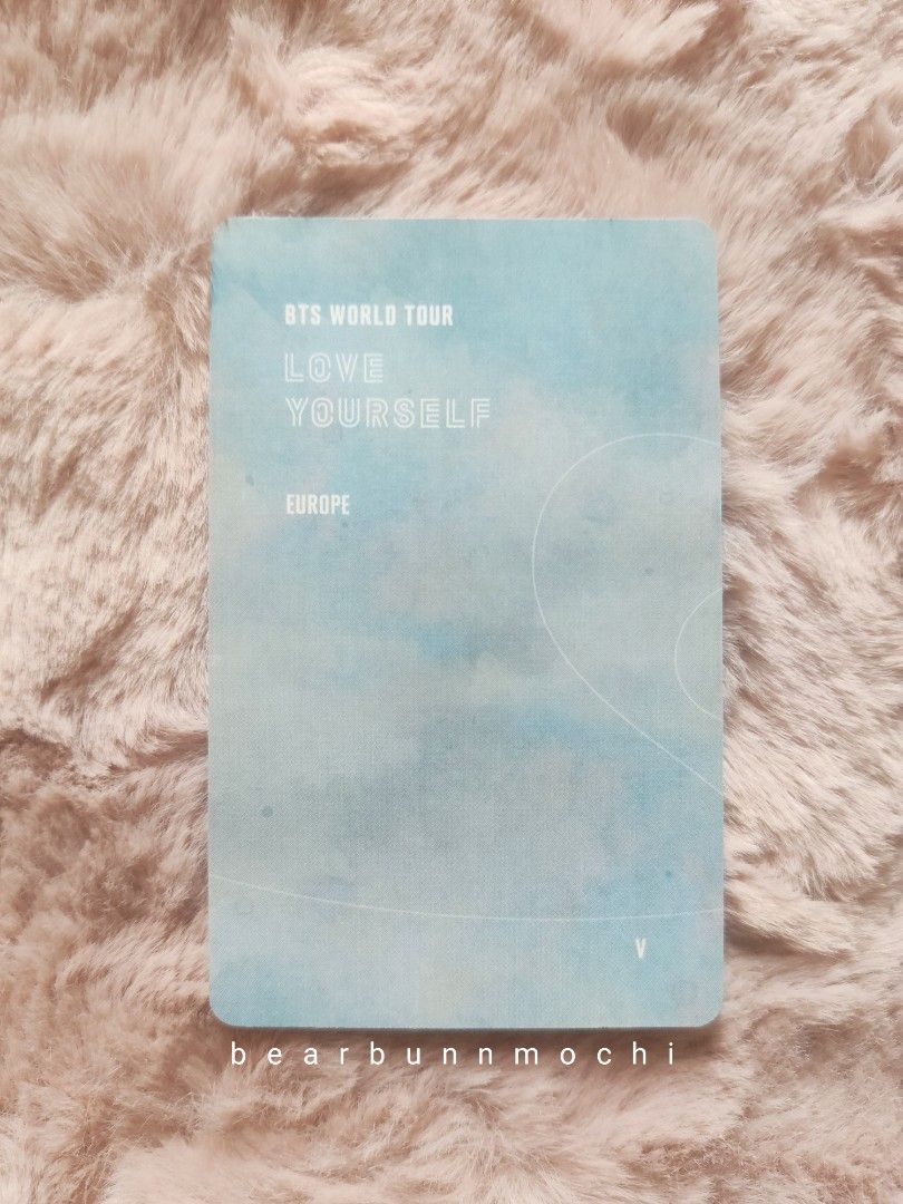LY Europe Taehyung PC (Category: CDs & DVDs) located in Manila. Submitted by dnvmd (Listing ID 1210941063, Image 2). Description: LY Europe Taehyung DVD PC Good condition Onhand Ready to ship Slightly negotiable DM for further inquiries 😊.