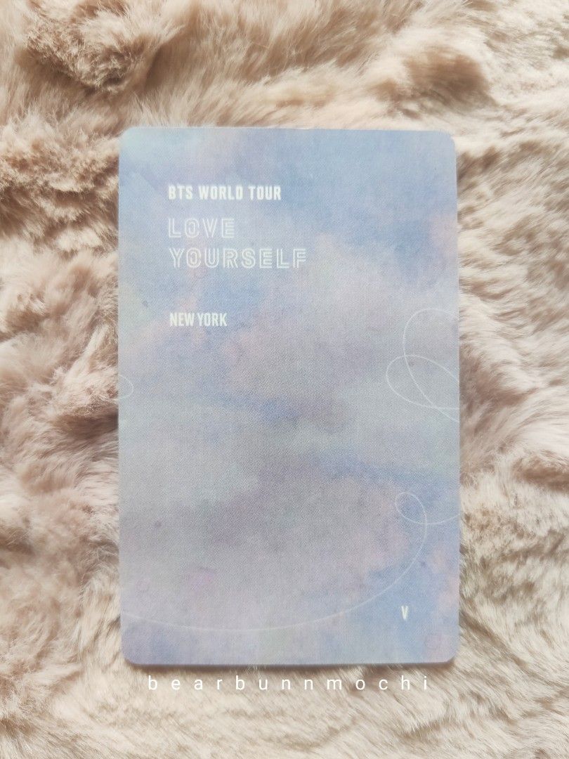 LY New York Taehyung PC (Category: CDs & DVDs) located in Manila. Submitted by dnvmd (Listing ID 1210941929, Image 2). Description: Helping a friend! 💖 LY New York DVD Taehyung PC Good condition Onhand Ready to ship Slightly negotiable DM for inquiries 😊.