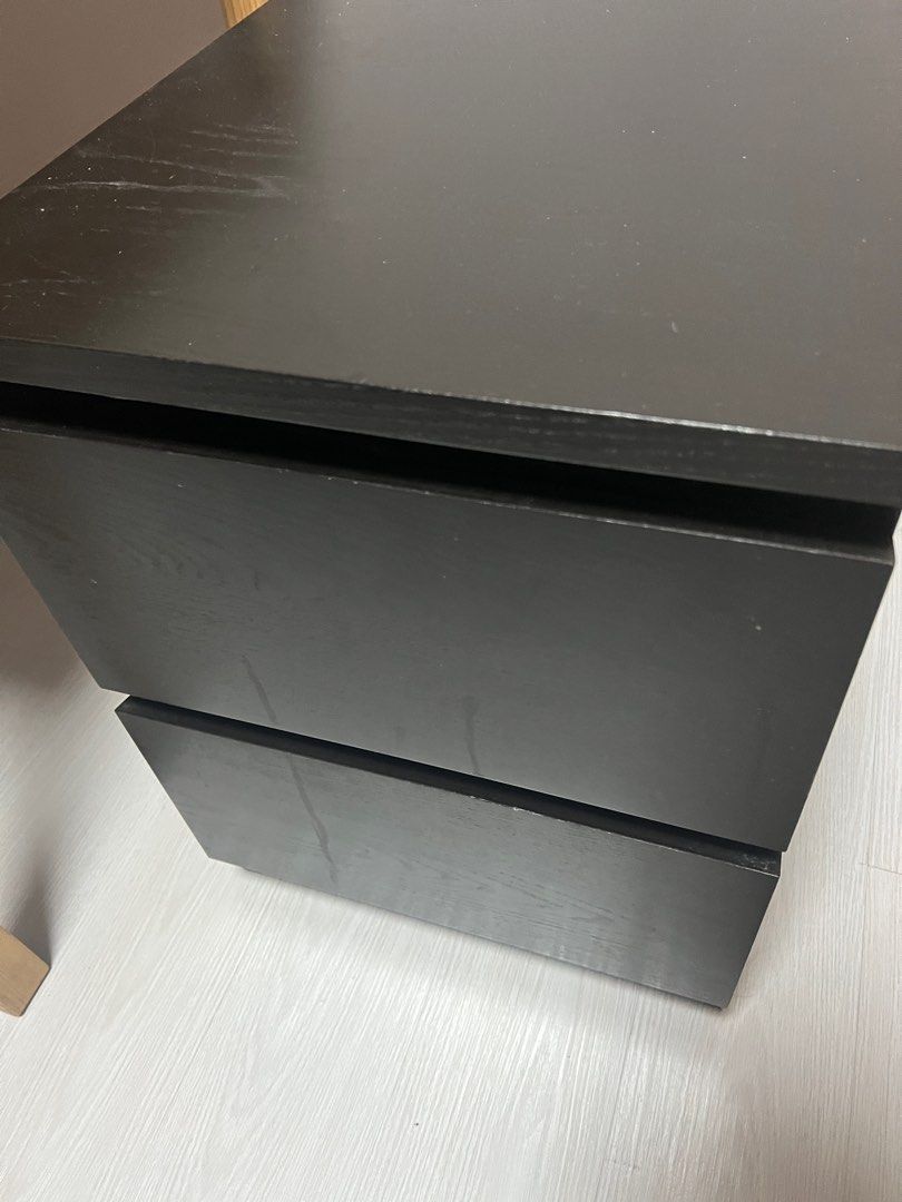 Malm from ikea, Furniture & Home Living, Furniture, Shelves,