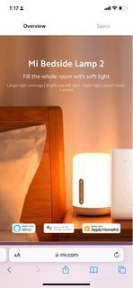 Mi Bedside Lamp 2 (works with HomeKit)