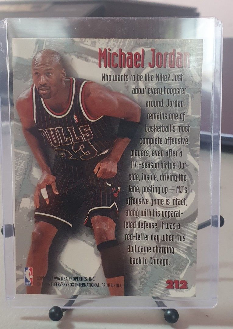 Michael Jordan Fleer Metal nuts and bolts, Hobbies & Toys, Memorabilia