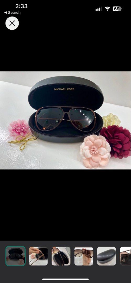 Michael Kors Julia Aviator Sunglasses, Women's Fashion, Watches &  Accessories, Sunglasses & Eyewear on Carousell