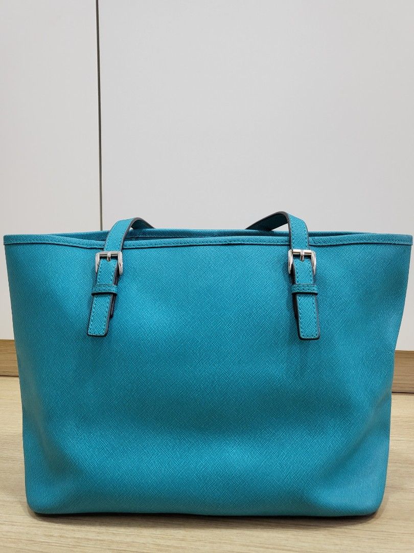Michael kors teal tote store