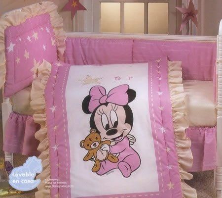 Minnie mouse cot outlet set