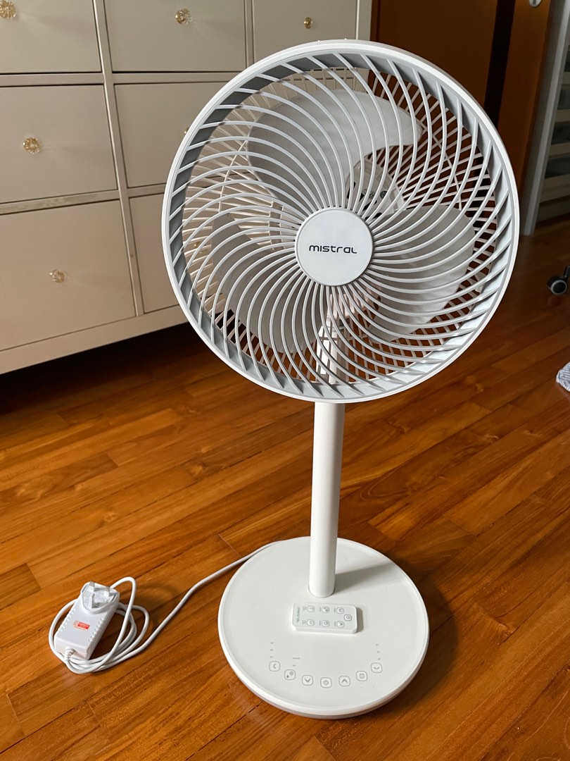 Mistral 10" High Velocity Stand Fan With Remote Control MHV998R