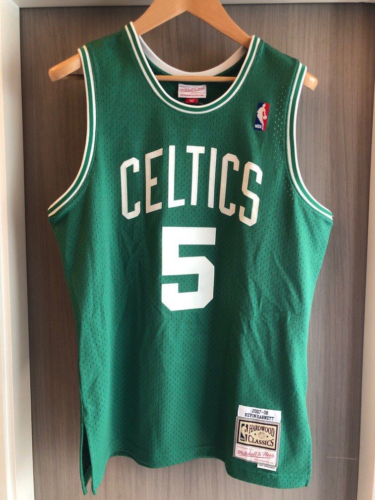Adidas Swingman Boston Celtics 2007-2008 NBA Finals Kevin Garnett Jersey  XXL