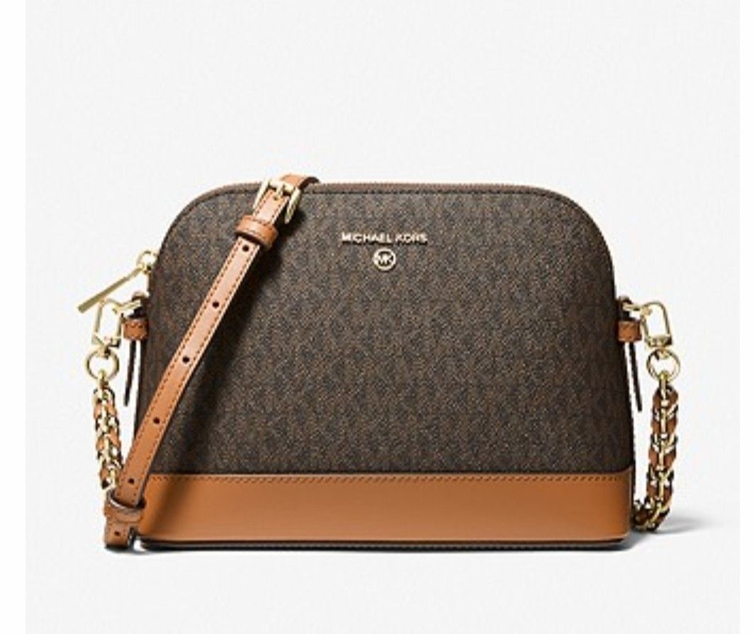 MK Dome Crossbody Bag, Women's Fashion, Bags & Wallets, Crossbody Bags