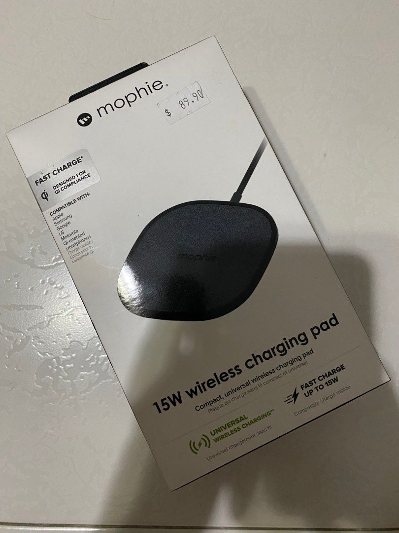 Mophie 15w wireless charging pad406075293775974401