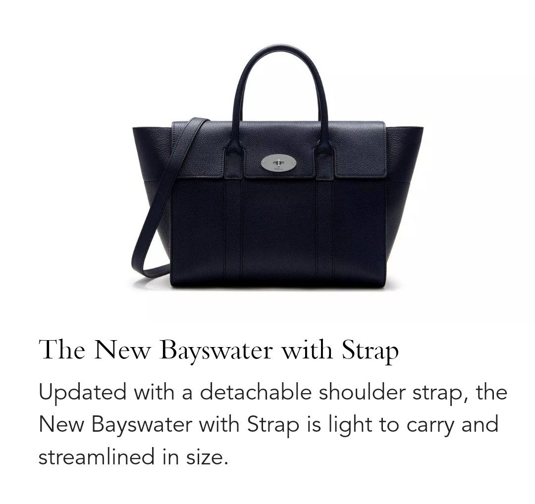 Bayswater with strap mulberry clearance