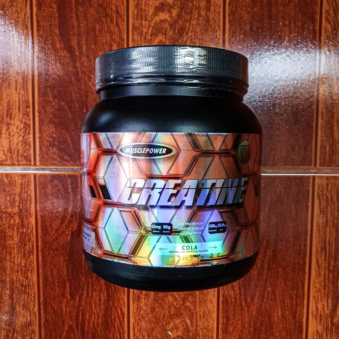 Musclepower Creatine Monohydrate (400g), Health & Nutrition, Health