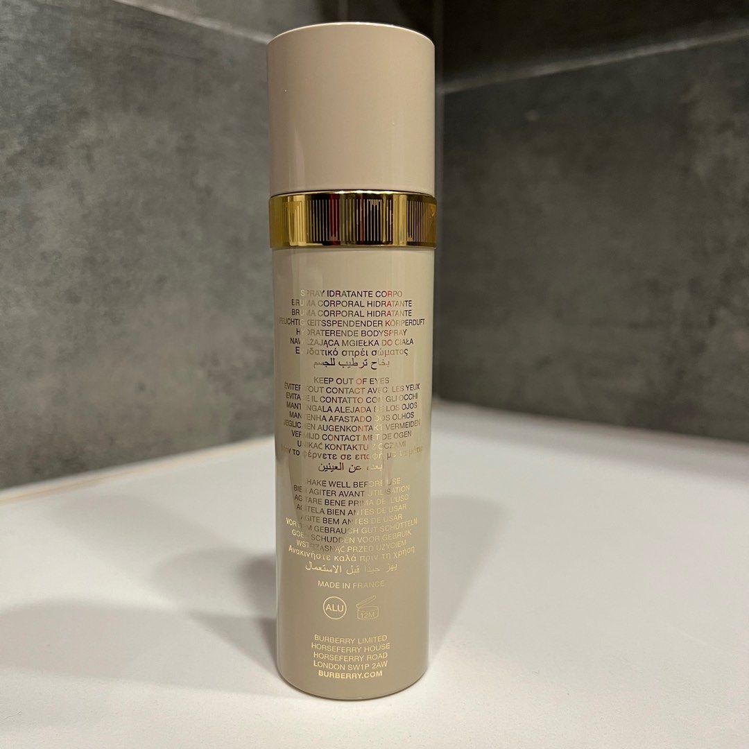 My BURBERRY MOISTURISING BODY MIST 100ml