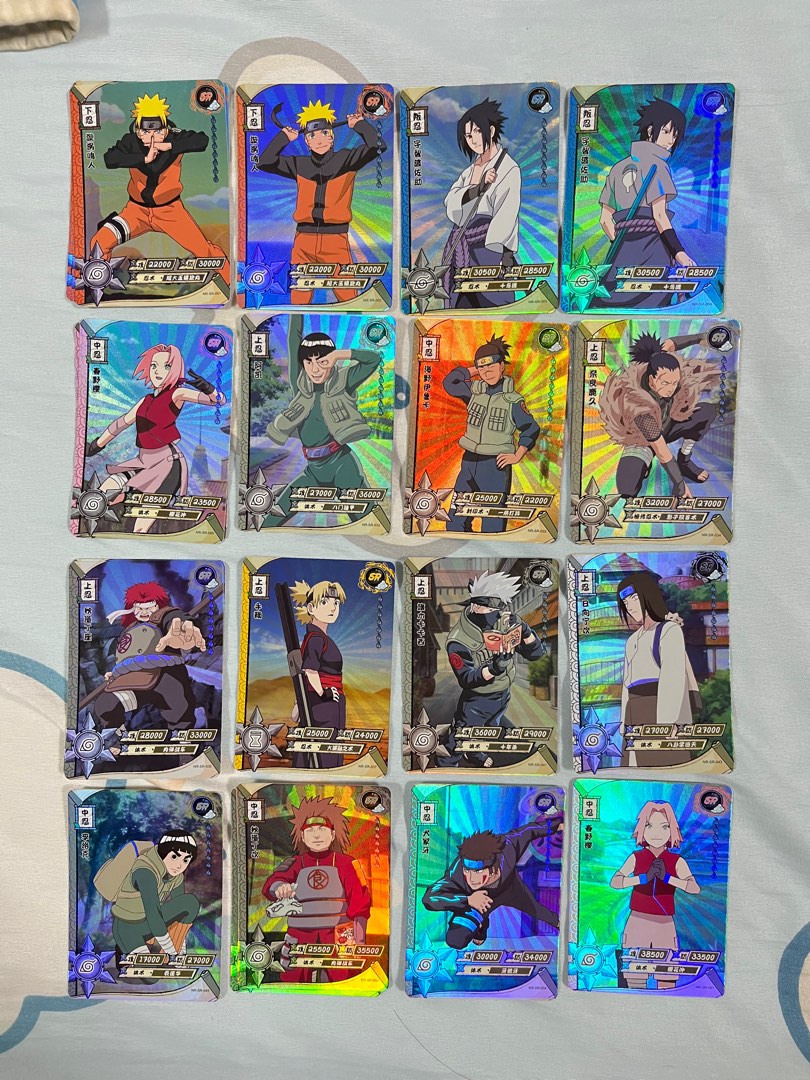 Naruto Kayou SR Mix Trading Cards, Hobbies & Toys, Toys & Games on