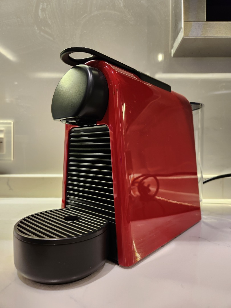 Nespresso Essenza Mini Ruby Red D30 Coffee Machine, TV & Home