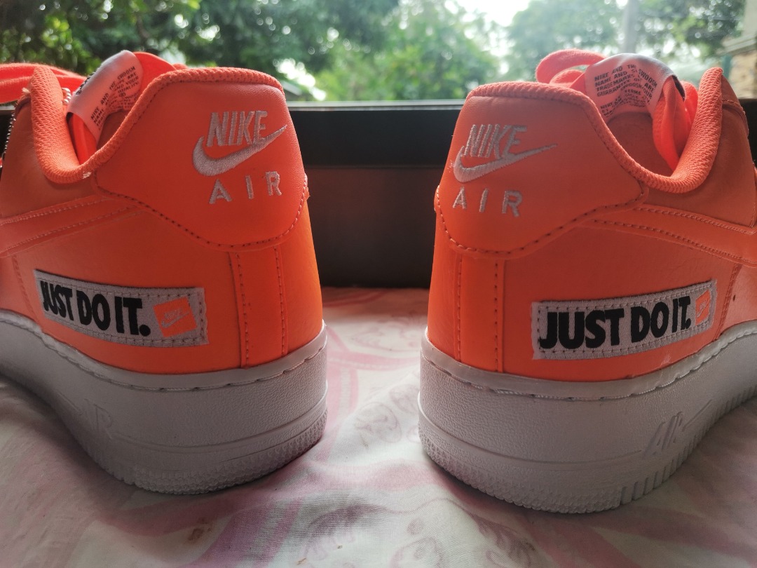 Nike Air Force 1 ́07 Lv8 Jdi Leather Total Orange/ Total Orange