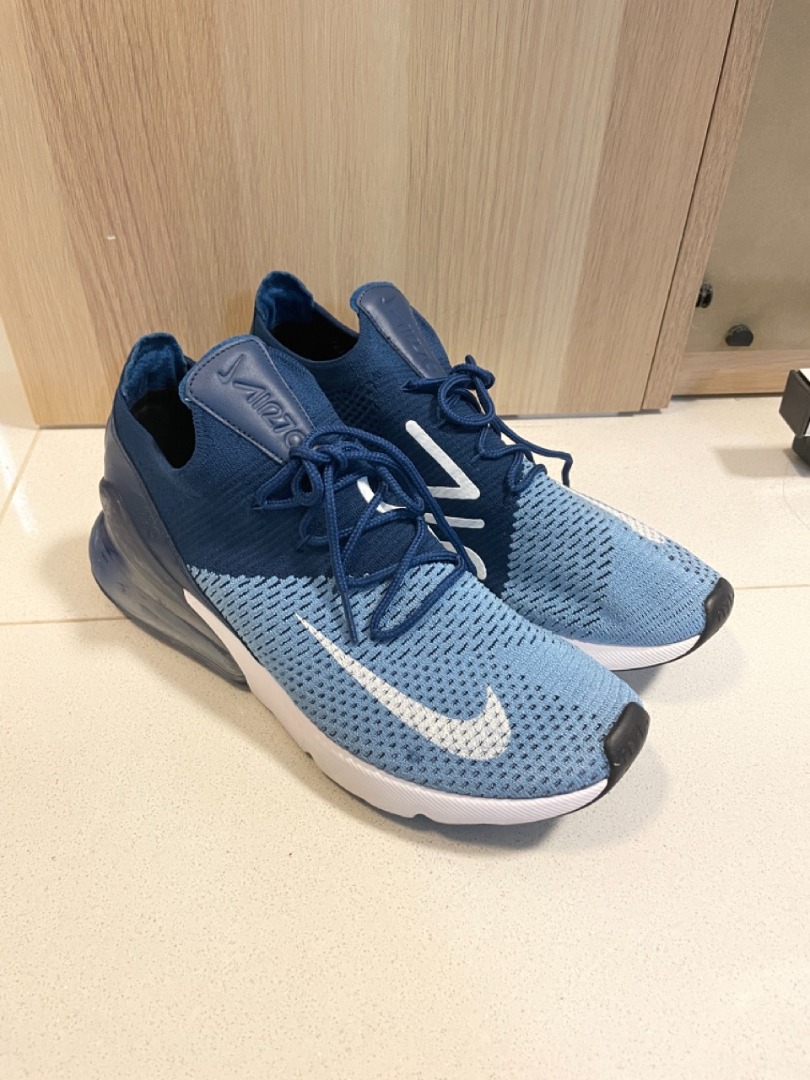 Air max 270 flyknit work blue discount