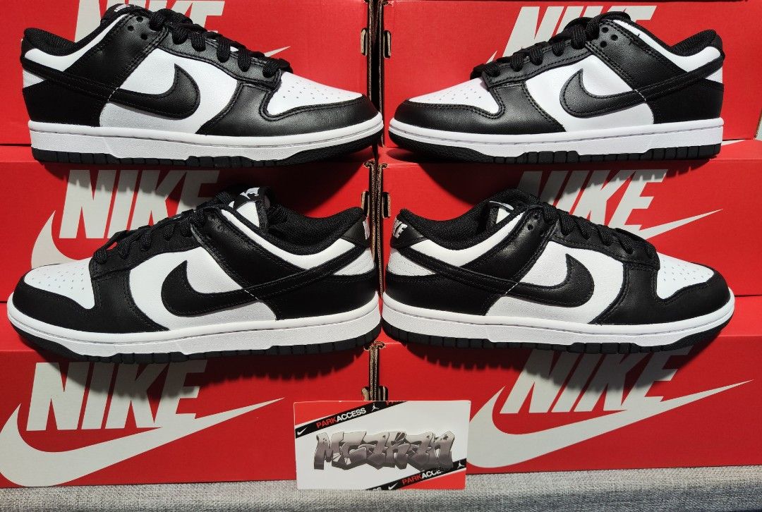 dunk low panda women's