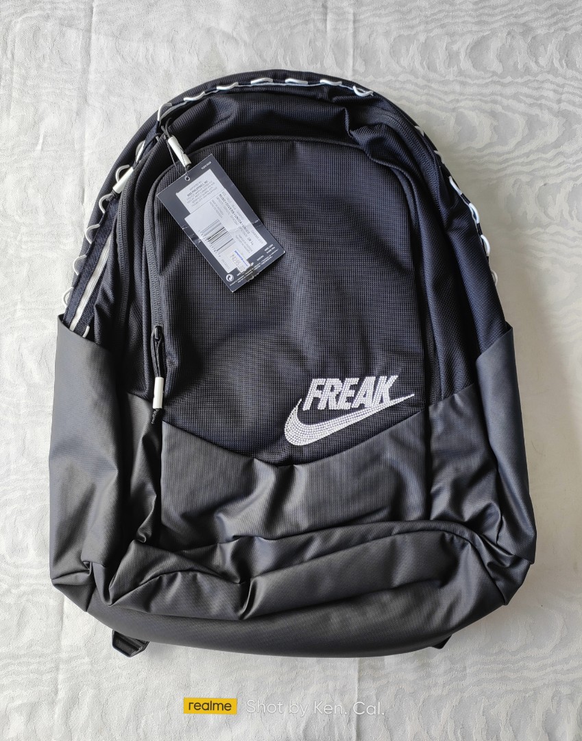 NIKE GIANNIS FREAK BACKPACK 29 L (BLACK), Men's Fashion, Bags ...