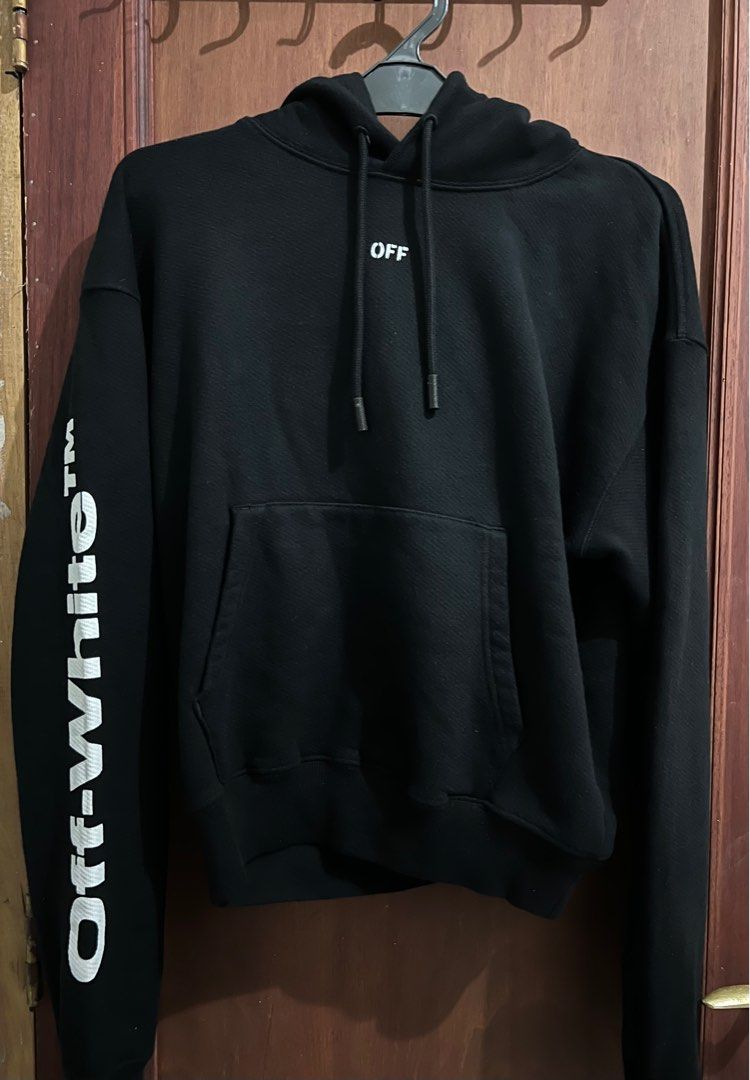 Off white diagonal skulls hoodie sales
