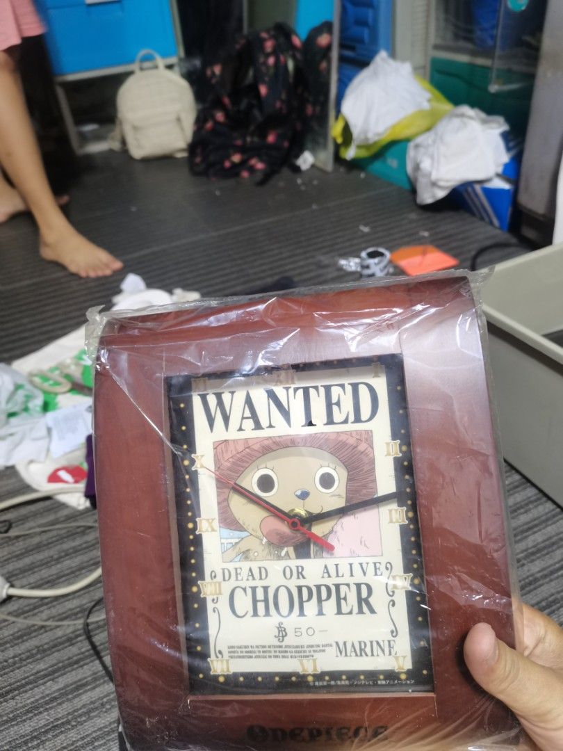 One piece bandai clock chopper 50 berries, Hobbies & Toys, Toys & Games